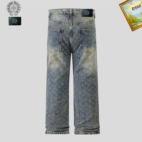 Replica Chrome Hearts Jeans For Men #1457830 $48.00 USD for Wholesale