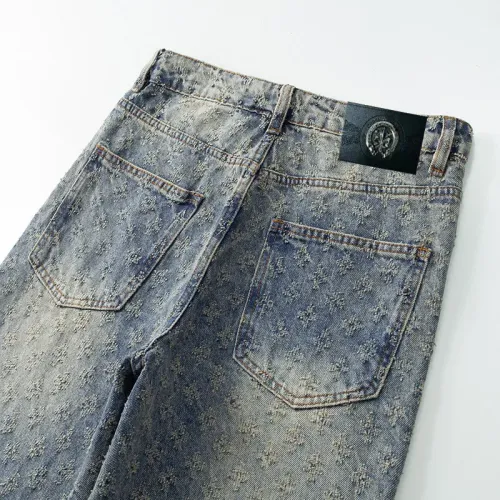 Replica Chrome Hearts Jeans For Men #1457830 $48.00 USD for Wholesale
