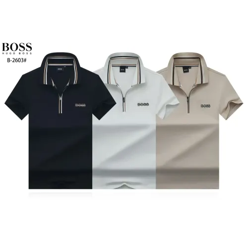 Replica Boss T-Shirts Short Sleeved For Men #1457940 $34.00 USD for Wholesale