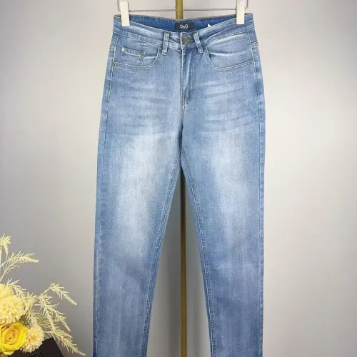 Replica Dolce & Gabbana D&G Jeans For Men #1458024 $48.00 USD for Wholesale