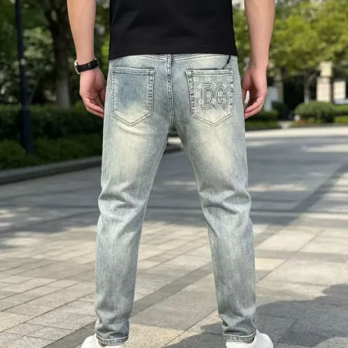 Replica Dolce & Gabbana D&G Jeans For Men #1458025 $48.00 USD for Wholesale