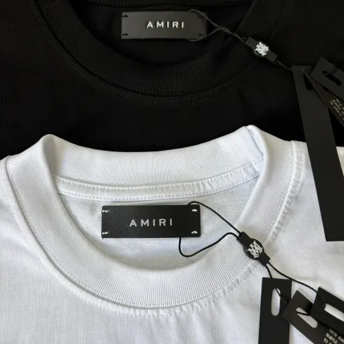 Replica Amiri T-Shirts Short Sleeved For Unisex #1458274 $32.00 USD for Wholesale
