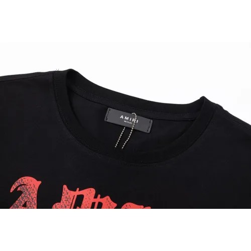 Replica Amiri T-Shirts Short Sleeved For Unisex #1458335 $34.00 USD for Wholesale