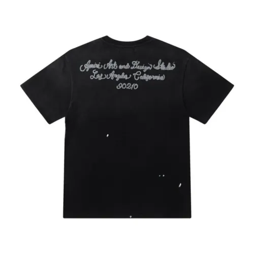 Replica Amiri T-Shirts Short Sleeved For Unisex #1458346 $45.00 USD for Wholesale