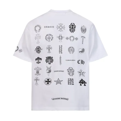 Chrome Hearts T-Shirts Short Sleeved For Unisex #1458462, $42.00 USD, [ITEM#1458462], Chrome Hearts T-Shirts