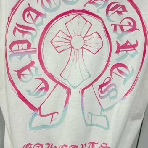 Replica Chrome Hearts T-Shirts Short Sleeved For Women #1458502 $48.00 USD for Wholesale