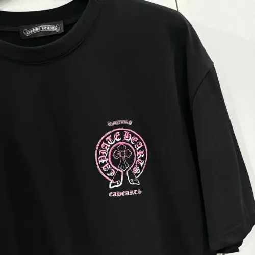 Replica Chrome Hearts T-Shirts Short Sleeved For Women #1458504 $48.00 USD for Wholesale