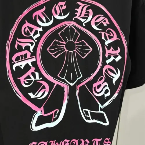 Replica Chrome Hearts T-Shirts Short Sleeved For Women #1458504 $48.00 USD for Wholesale