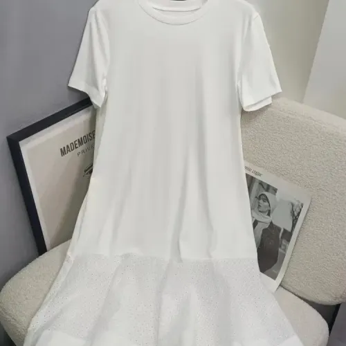 Moncler Dresses Short Sleeved For Women #1458573