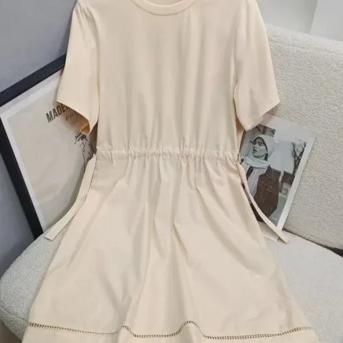 Moncler Dresses Short Sleeved For Women #1458582