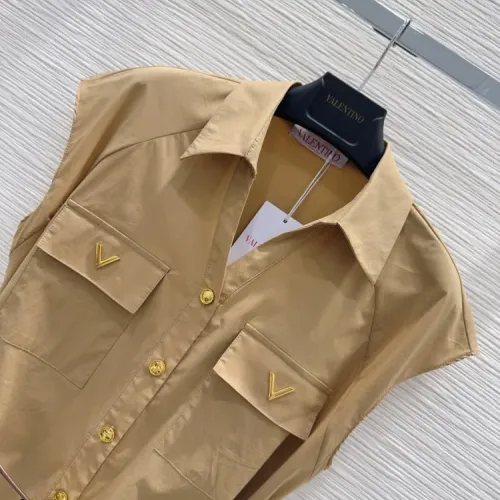 Replica Valentino Dresses Sleeveless For Women #1458589 $125.00 USD for Wholesale