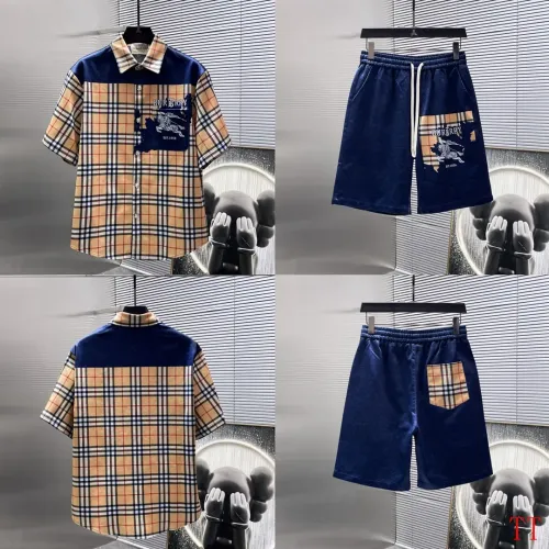 Burberry Tracksuits Short Sleeved For Men #1458690