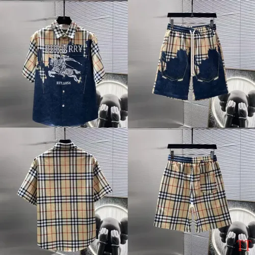 Burberry Tracksuits Short Sleeved For Men #1458691