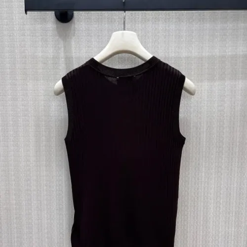 Replica Yves Saint Laurent YSL T-shirts Sleeveless For Women #1458737 $98.00 USD for Wholesale
