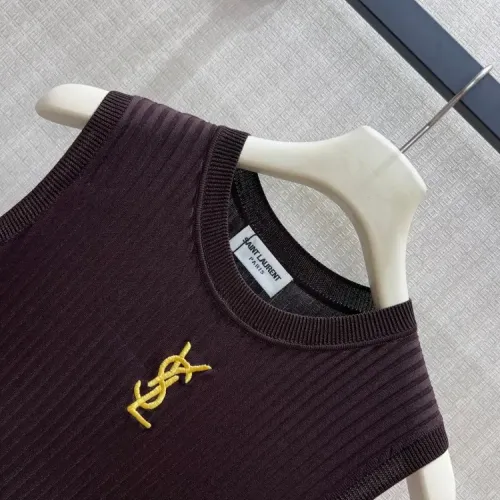 Replica Yves Saint Laurent YSL T-shirts Sleeveless For Women #1458737 $98.00 USD for Wholesale