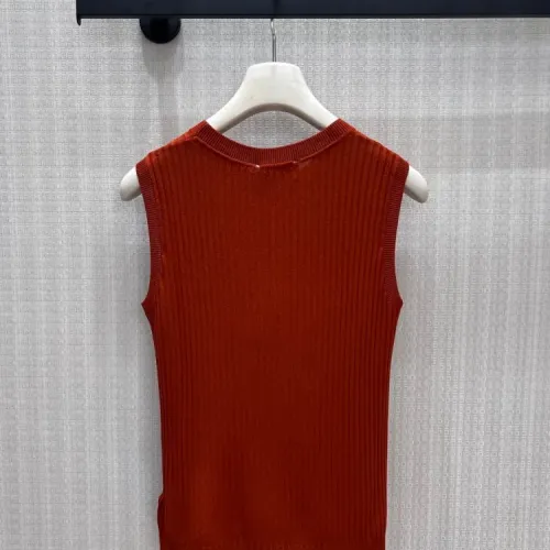 Replica Yves Saint Laurent YSL T-shirts Sleeveless For Women #1458738 $98.00 USD for Wholesale