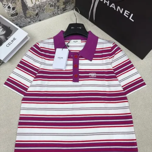 Celine T-Shirts Short Sleeved For Women #1458752