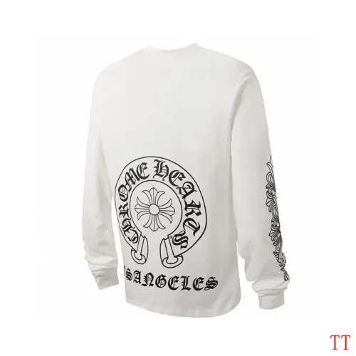 Replica Chrome Hearts T-Shirts Long Sleeved For Unisex #1458777 $39.00 USD for Wholesale