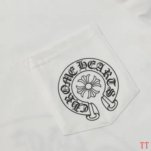 Replica Chrome Hearts T-Shirts Long Sleeved For Unisex #1458777 $39.00 USD for Wholesale