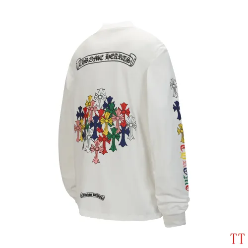 Replica Chrome Hearts T-Shirts Long Sleeved For Unisex #1458780 $39.00 USD for Wholesale