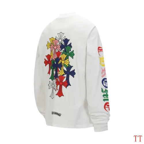 Replica Chrome Hearts T-Shirts Long Sleeved For Unisex #1458782 $39.00 USD for Wholesale