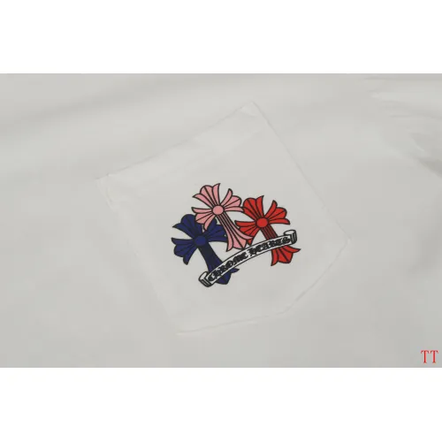 Replica Chrome Hearts T-Shirts Long Sleeved For Unisex #1458782 $39.00 USD for Wholesale