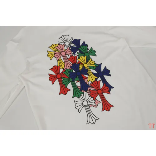 Replica Chrome Hearts T-Shirts Long Sleeved For Unisex #1458782 $39.00 USD for Wholesale