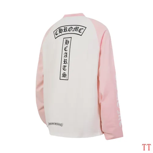 Replica Chrome Hearts T-Shirts Long Sleeved For Unisex #1458784 $39.00 USD for Wholesale