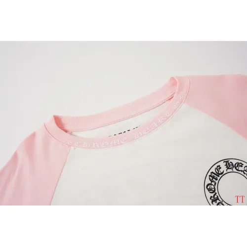 Replica Chrome Hearts T-Shirts Long Sleeved For Unisex #1458784 $39.00 USD for Wholesale