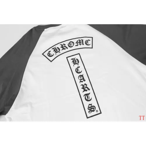 Replica Chrome Hearts T-Shirts Long Sleeved For Unisex #1458785 $39.00 USD for Wholesale
