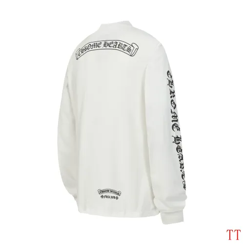 Replica Chrome Hearts T-Shirts Long Sleeved For Unisex #1458787 $39.00 USD for Wholesale