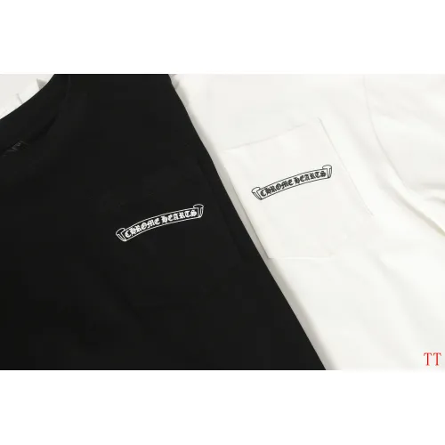 Replica Chrome Hearts T-Shirts Long Sleeved For Unisex #1458788 $39.00 USD for Wholesale