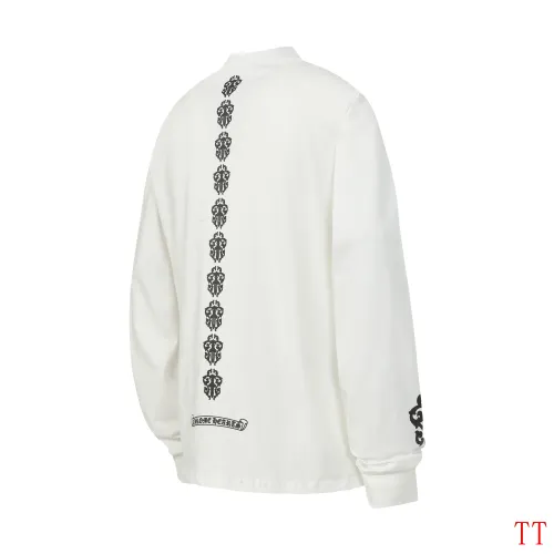 Replica Chrome Hearts T-Shirts Long Sleeved For Unisex #1458789 $39.00 USD for Wholesale