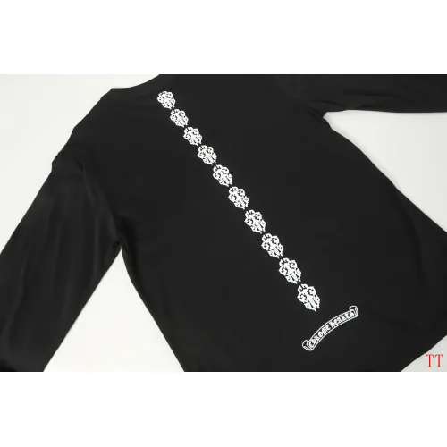 Replica Chrome Hearts T-Shirts Long Sleeved For Unisex #1458790 $39.00 USD for Wholesale