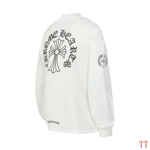 Replica Chrome Hearts T-Shirts Long Sleeved For Unisex #1458795 $39.00 USD for Wholesale