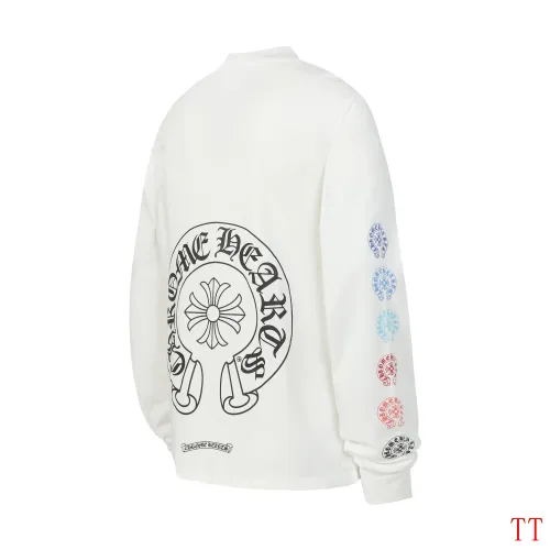Replica Chrome Hearts T-Shirts Long Sleeved For Unisex #1458797 $39.00 USD for Wholesale