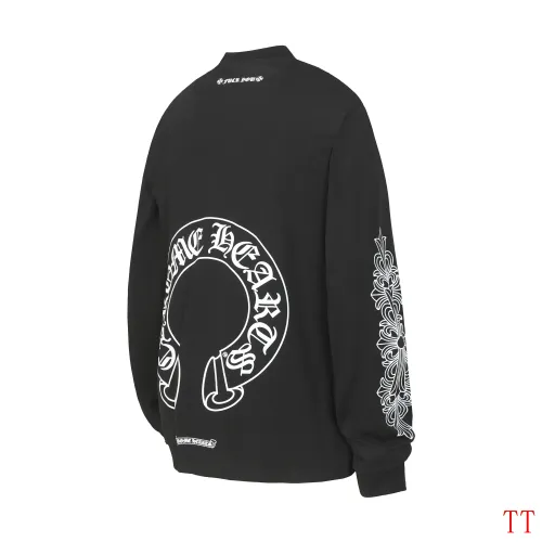 Replica Chrome Hearts T-Shirts Long Sleeved For Unisex #1458800 $39.00 USD for Wholesale