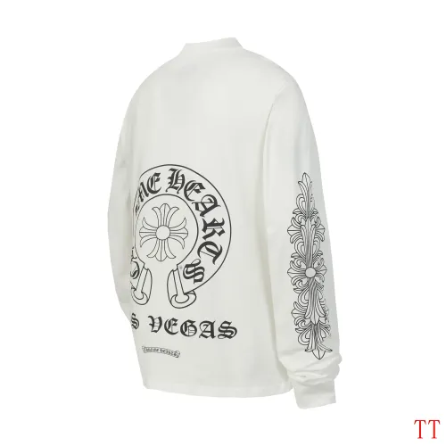 Replica Chrome Hearts T-Shirts Long Sleeved For Unisex #1458801 $39.00 USD for Wholesale