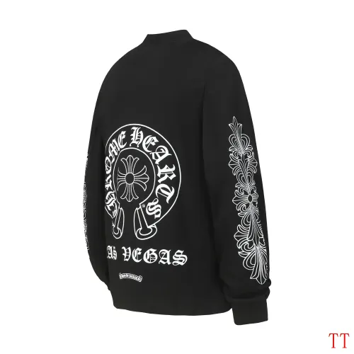 Replica Chrome Hearts T-Shirts Long Sleeved For Unisex #1458802 $39.00 USD for Wholesale