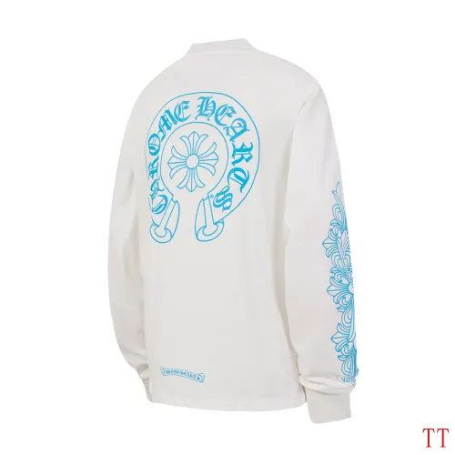 Replica Chrome Hearts T-Shirts Long Sleeved For Unisex #1458805 $39.00 USD for Wholesale