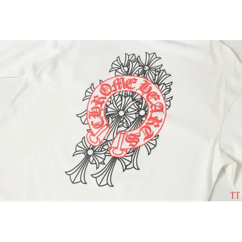 Replica Chrome Hearts T-Shirts Long Sleeved For Unisex #1458808 $39.00 USD for Wholesale