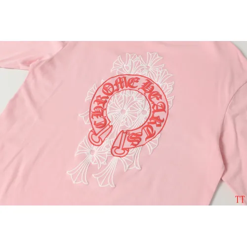 Replica Chrome Hearts T-Shirts Long Sleeved For Unisex #1458809 $39.00 USD for Wholesale