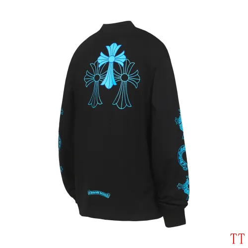 Replica Chrome Hearts T-Shirts Long Sleeved For Unisex #1458812 $39.00 USD for Wholesale