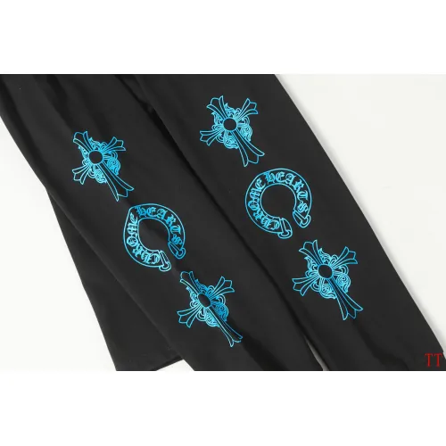 Replica Chrome Hearts T-Shirts Long Sleeved For Unisex #1458812 $39.00 USD for Wholesale