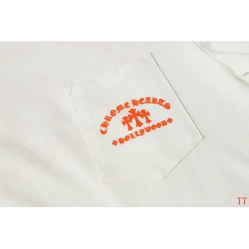 Replica Chrome Hearts T-Shirts Long Sleeved For Unisex #1458813 $39.00 USD for Wholesale
