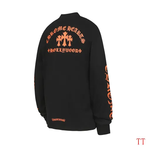 Replica Chrome Hearts T-Shirts Long Sleeved For Unisex #1458814 $39.00 USD for Wholesale