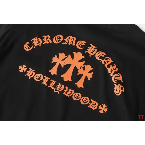 Replica Chrome Hearts T-Shirts Long Sleeved For Unisex #1458814 $39.00 USD for Wholesale