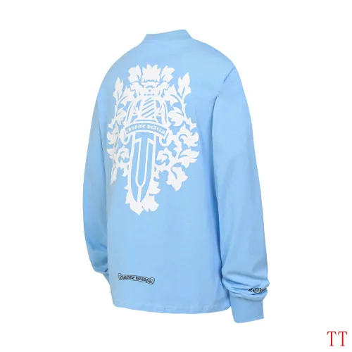 Replica Chrome Hearts T-Shirts Long Sleeved For Unisex #1458815 $39.00 USD for Wholesale