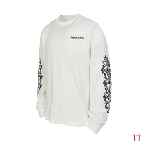 Replica Chrome Hearts T-Shirts Long Sleeved For Unisex #1458816 $39.00 USD for Wholesale