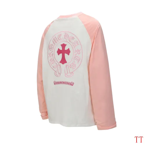 Replica Chrome Hearts T-Shirts Long Sleeved For Unisex #1458820 $42.00 USD for Wholesale
